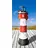 Westerholt Dekoleuchte rot 50 cm Solar LED wetterfest