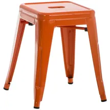 CLP Hocker Armin Metall 40 x 46 x 40 cm Orange