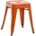 CLP Hocker Armin Metall 40 x 46 x 40 cm Orange