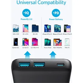 Anker PowerCore Essential 20000 PD Schwarz