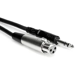 STX-105F Verbindungskabel sym. XLR3F to 1/4 in TRS, 5 ft