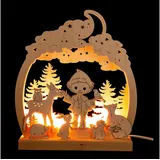 RATAGS Romantikleuchte Sandmännchen im Wald