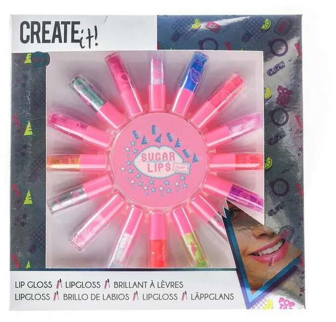 Lippgloss Create It Sugar Lips Bunt (16 pcs)