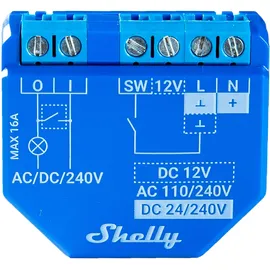 Shelly Plus 1 WLAN-Funkschalter, 1-Kanal, Unterputz, Funk-Schaltaktor