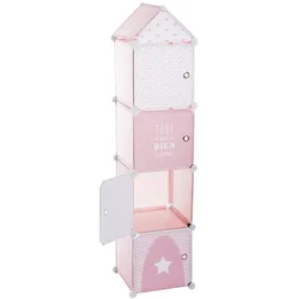 Atmosphera Créateur d'intérieur Aufbewahrungsbox Colonne 34 x 139 cm 1-tlg. rosa