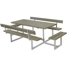 Plus Basic 260 x 184 x 73 cm Graubraun