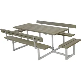 Plus Basic 260 x 184 x 73 cm Graubraun