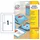 Avery Zweckform CD/DVD-Etiketten C32250-25 Weiß 151 x 118 mm 25 Blatt
