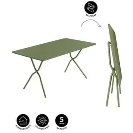 Lafuma Klapptisch 140 x 80 x 72 cm Moss