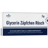 BANO Healthcare GmbH Glycerin Zäpfchen Rösch 2 g gegen Verstopfung