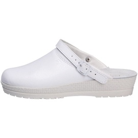 ROHDE Damen, Frauen, Clogs, Slipper,Pantoletten,Slip on,Freizeitschuhe,Schlupfschuhe,schluepfschuhe,Slipper,Slides,Slip-ons,Weiss,41 EU / 7.5 UK