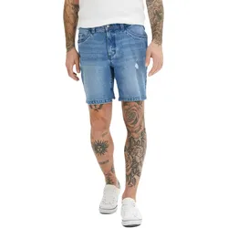 moderne Herren Jeans-Shorts kurze Denim-Hose Shorts Regular-Fit Sommer-Hose 969077 Blau - W42
