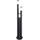 ETC Shop Säulenleuchte Edelstahl 170 cm E27 3er Set anthrazit