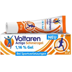 Voltaren Actigo Schmerzgel mit 1% Diclofenac, Schmerzlinderung, 60g
