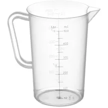 HENDI Messbecher,Polyproylen,1L,⌀110x(H)170mm