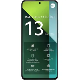 Xiaomi Redmi Note 13 Pro 5G 8 GB RAM 256 GB Midnight Black