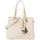 Valentino Gea Schultertasche Synthetik Beige