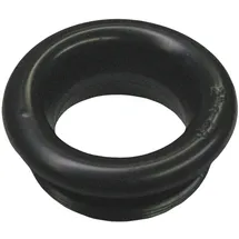 CORNAT Gummi-Gewindenippel, 1 1/2 x 32 mm, T3185012, Schwarz