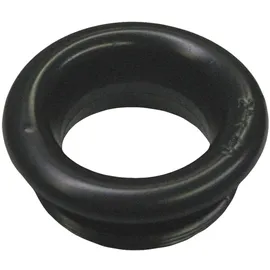 CORNAT Gummi-Gewindenippel, 1 1/2 x 32 mm, T3185012, Schwarz