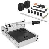 Bautec DESIGNCUTTER XL-360° » 420mm Schnittbreite » auch Längsschnitte » Vinyl- Laminatschneider, 2 Klingen, Verlegeset