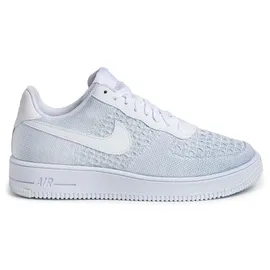 Nike Men's Air Force 1 Flyknit 2.0 white/pure platinum/white/pure platinum 40