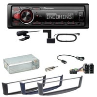 Pioneer MVH-330DAB Bluetooth Digitalradio Einbauset Smart ForTwo 450