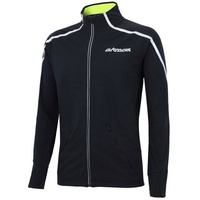 Airtracks Herren Thermo Fahrradjacke - Laufjacke AIR TECH Schwarz