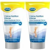 Scholl Crème Nutrition Intense Pieds très secs 2x150 ml