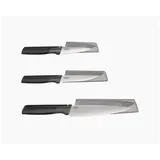 Joseph Joseph Duo Messerset 3-tlg. Gemüsemesser/Allzweckmesser 18 cm Schwarz/Opal