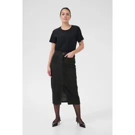 Kaffe Bleistiftrock Damen Schwarz 34