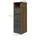 Vicco Majest Midischrank 30,2 x 96,3 cm Nuss/Grau