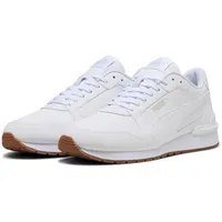 Puma ST Runner v4 L weiß, Größe 44 1⁄2 - PUMA white/glacial gray/gum 44.5