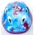Volare Kinder Fahrrad Helm Schutzhelm Kinderhelm Frozen Eiskönigin Elsa Blau - Blau