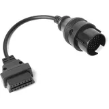 ej.life VOBor Diagnosekabel 38 Pin auf OBDII OBD2 16 Pin Adapter Stecker Passend für Mercedes Benz
