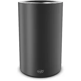 Alfi VINO, velvet black mat, Flaschenkühler aus Edelstahl für 0,70 bis 1l Flaschen, Weinkühler, Sektkühler, Kühlhalten ohne Kondenswasser und Eiswürfel, spülmaschinenfest, BPA-frei