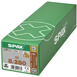 SPAX Holzbauschrauben 8.0 x 280 mm TX 40 Tellerkopf - 50 Stk.