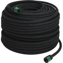vidaXL Tropfschlauch 100 m Schwarz