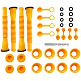 WANGCL Benzinkanister Ausgießer Set mit 8 mm Bohrer
