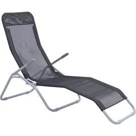 Trendline Relaxliege schwarz