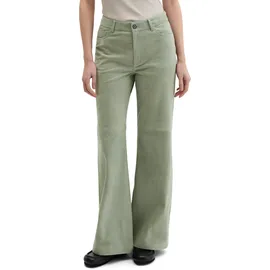 Marc O'Polo Lederhose Regular Fit Grün 38