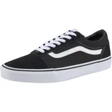 Suede/Canvas black/white 43