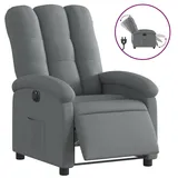 Nettlife Fernsehsessel, Grau, Metall, 70x101x93 cm, Wohnzimmer, Sessel, Fernsehsessel