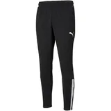 Puma teamLIGA Training Pants Jogginghose, Black-White, 3XL