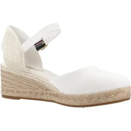 Tommy Hilfiger Mid Wedge Espad Closed Toe Damen Ecru 39