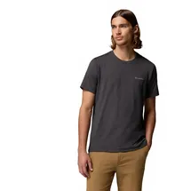 Columbia Parsons Point Kurzarm-T-Shirt Herren Schwarz/Schwarz XL