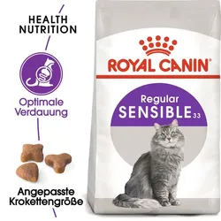 ROYAL CANIN SENSIBLE Trockenfutter für sensible Katzen 20 kg (2 x 10 kg)