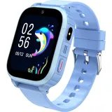Kesasohe 4G Kinder Smartwatch, wasserdichte Uhren -Kinder -Smartwatch -GPS, Spiel, Klassenmodus, Schrittzähler,