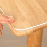 Folie Quadrat,Wunschmaß Fettdicht Tischschutzfolie,Tischdecke Transparent,Tischmatte Abwaschbar,Tischfolie PVC Durchsichtige,Glasklar Folie Outdoor Tischschutz Wasserdicht (1mm,30x90cm)