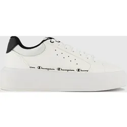 CHAMPION Damen Freizeitschuhe Low Cut Shoe, WHT/NBK, 8,5