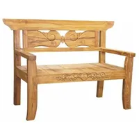 Garden Pleasure Gartenbank PADAR 940229 natur Holz 135,0 cm